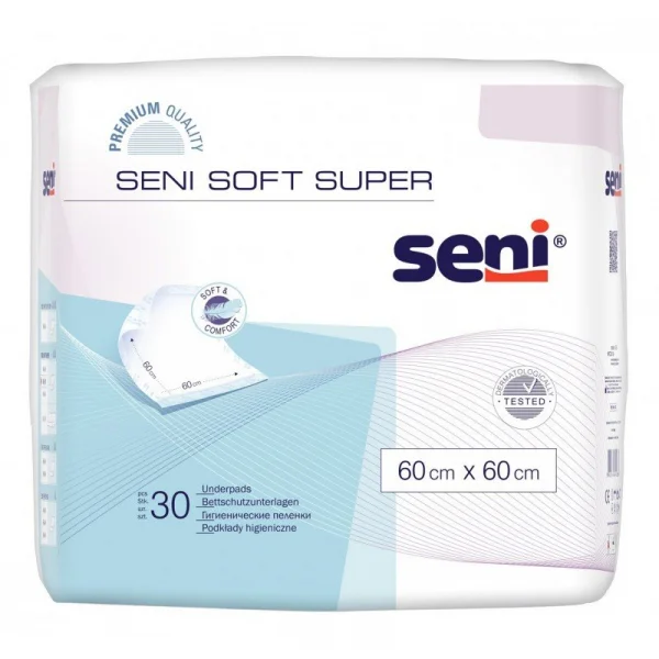 Podkłady chłonne Seni Soft Super 60x60/30 szt.