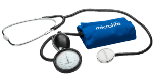Ciśnieniomierz mechaniczny, zegarowy ze stetoskopem AG1 40 MICROLIFE
