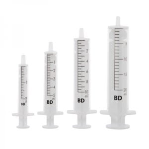 BD Discardit II strzykawki iniekcyjne 2-częściowe Luer /warianty