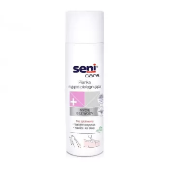 Pianka myjąco-pielęgnacyjna 500 ml SENI CARE (mycie bez wody) - obrazek 2
