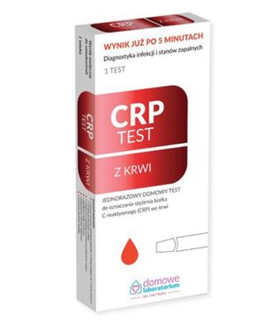 Test diagnostyczny CRP z krwi Domowe Labolatorium-min