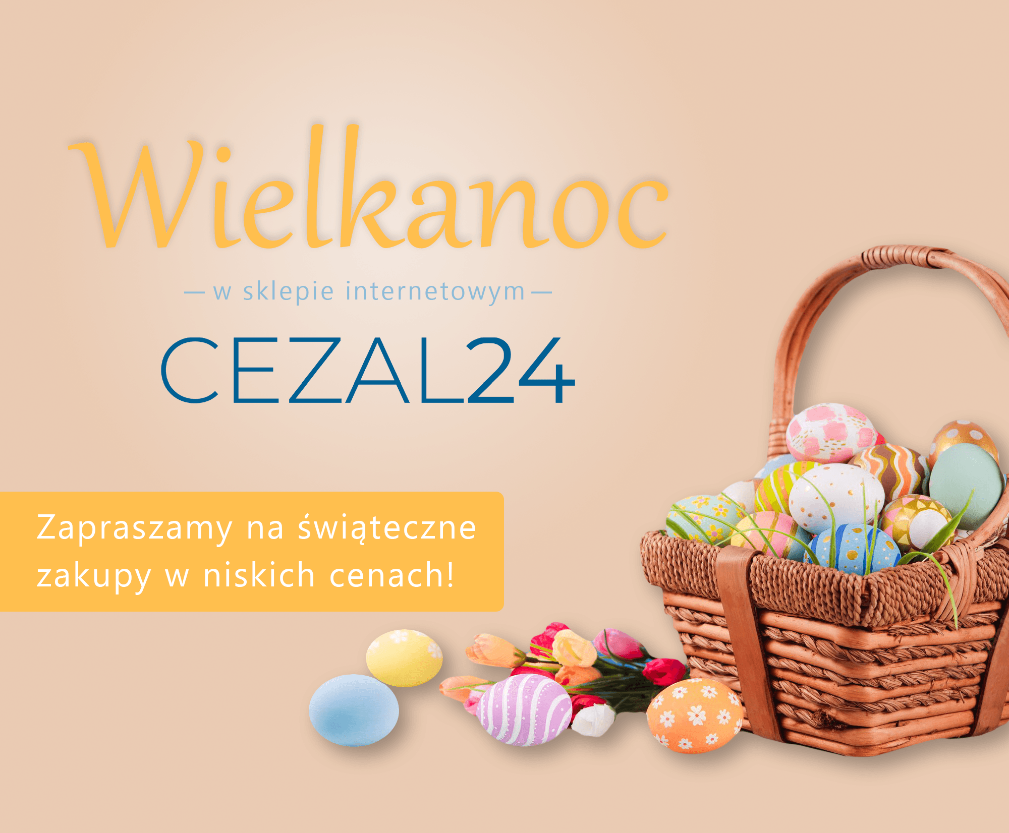 Promocje na Wielkanoc w Cezal24.pl