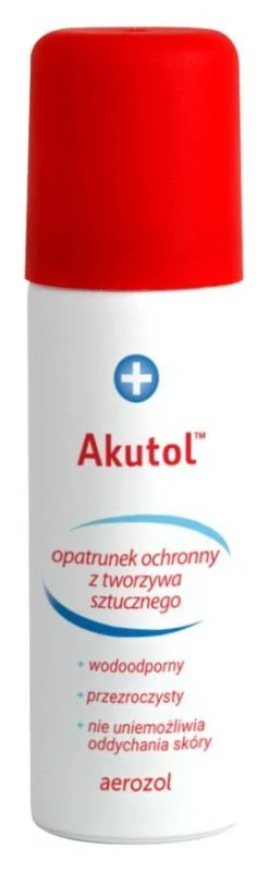 Akutol opatrunek ochronny w sprayu 60 ml
