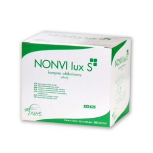 NONVI lux S kompresy włókniniowe, jałowe 4W 30g