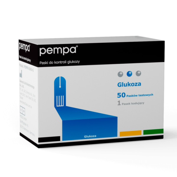 Paski do kontroli glukozy Pempa BK6-G/50 szt.