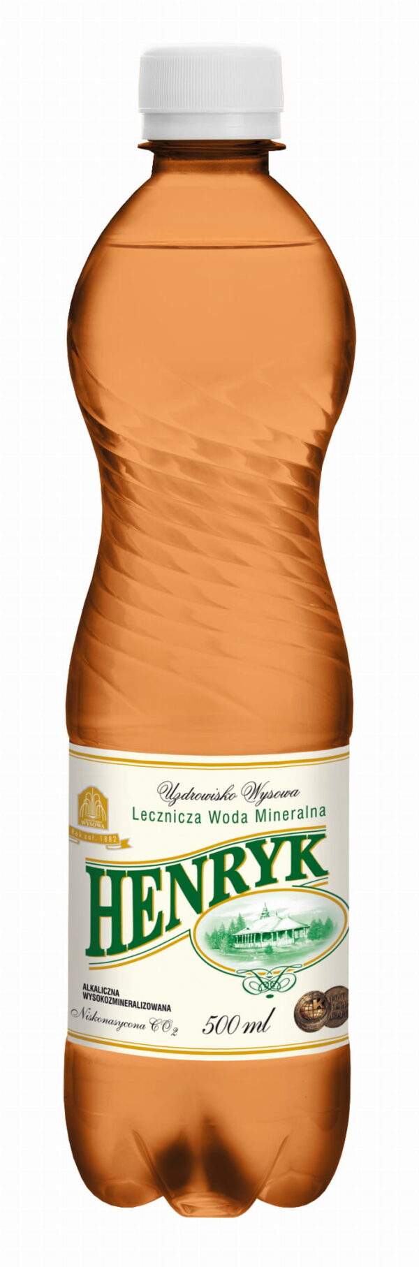 Henryk lecznicza woda mineralna 0,5l