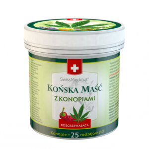 Końska Maść Z Konopiami Rozgrzewająca 250 ml