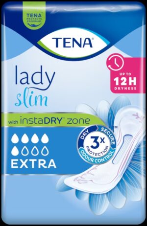 Wkładki urologiczne dla kobiet Tena Lady Slim Extra 5/8 kropli /20szt.