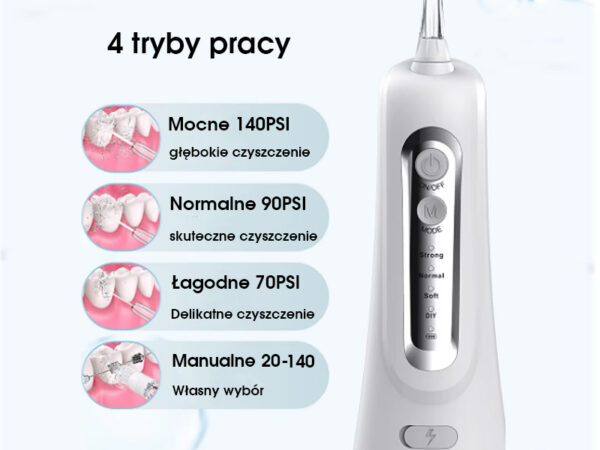 Bezprzewodowy irygator do zębów TM-IR 100 TECH-MED-v2