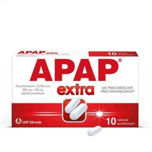 APAP Extra USP Zdrowie, 10 tabletek