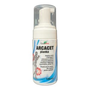 Arcacet pianka, kwaśna woda na opuchnięcia, siniaki 100ml
